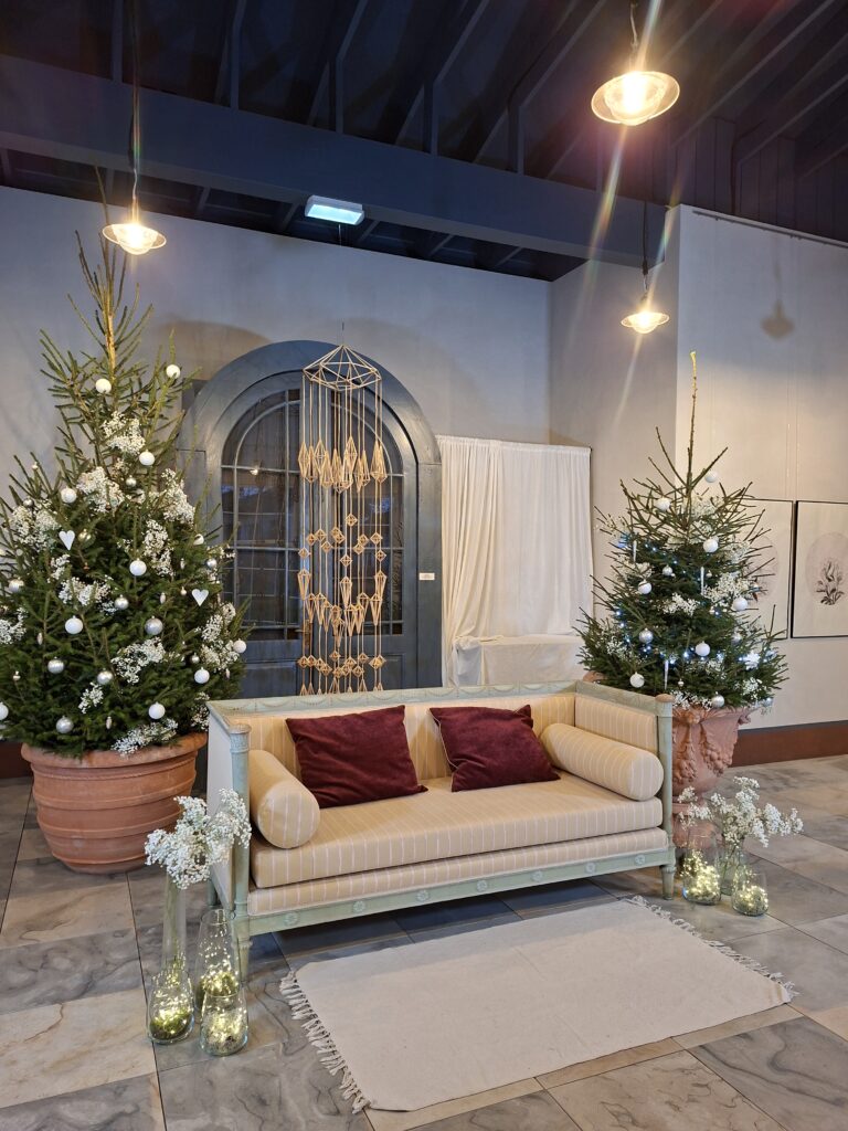 Jõulunurk pidistamiseks Käesalu mõisas Harjumaal