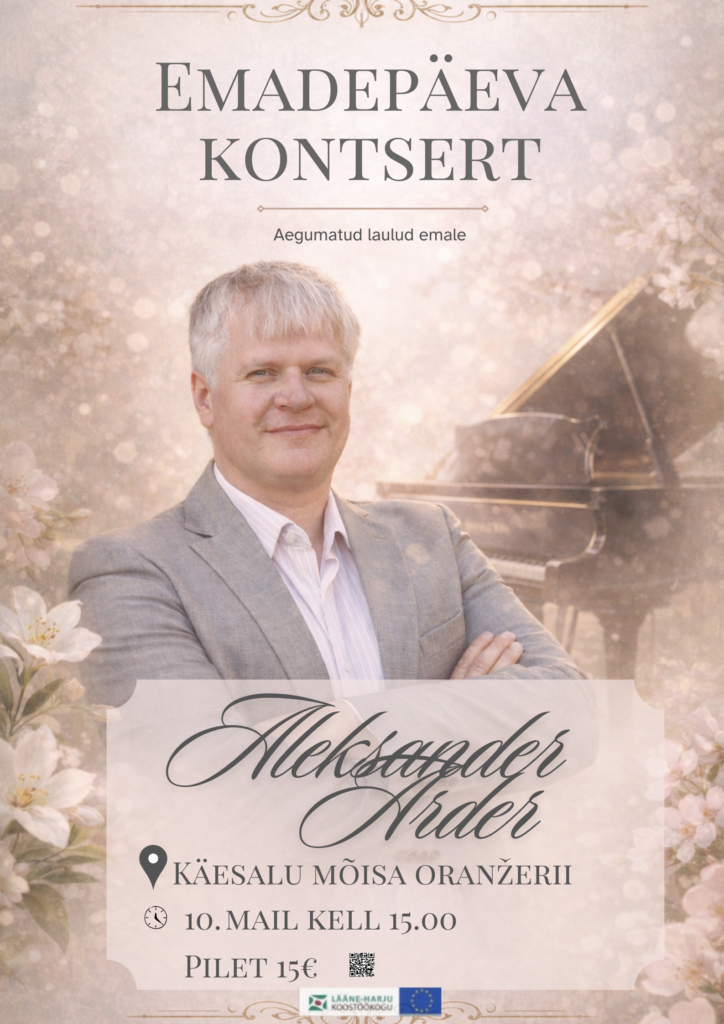 Kontsert Emadepäeval Käesalu mõisa Oranžeriis