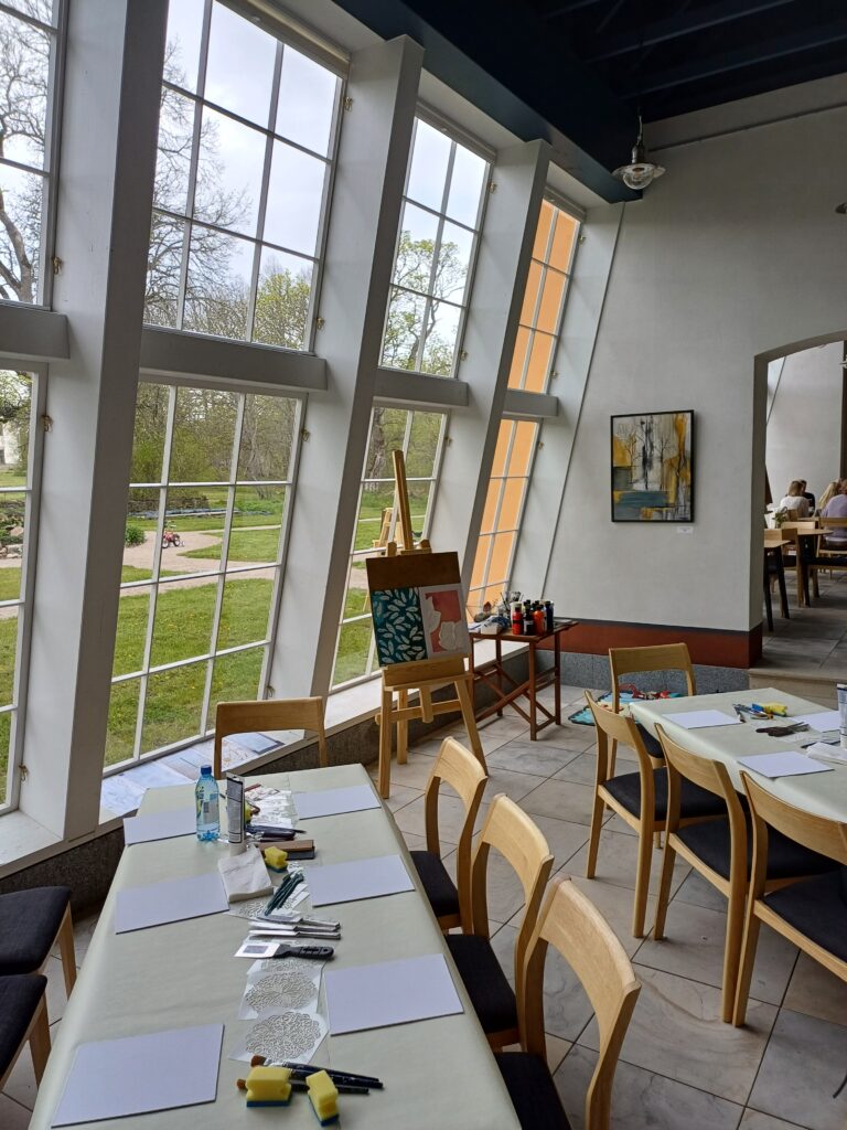 Kunst&Brunch Käesalu mõisa triiphoones