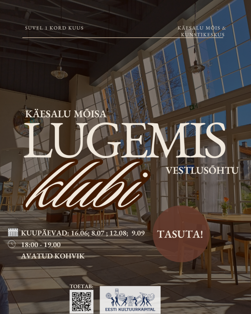 Lugemisklubi Käesalu mõisa kunstigaleriis